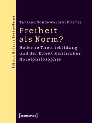 cover image of Freiheit als Norm?